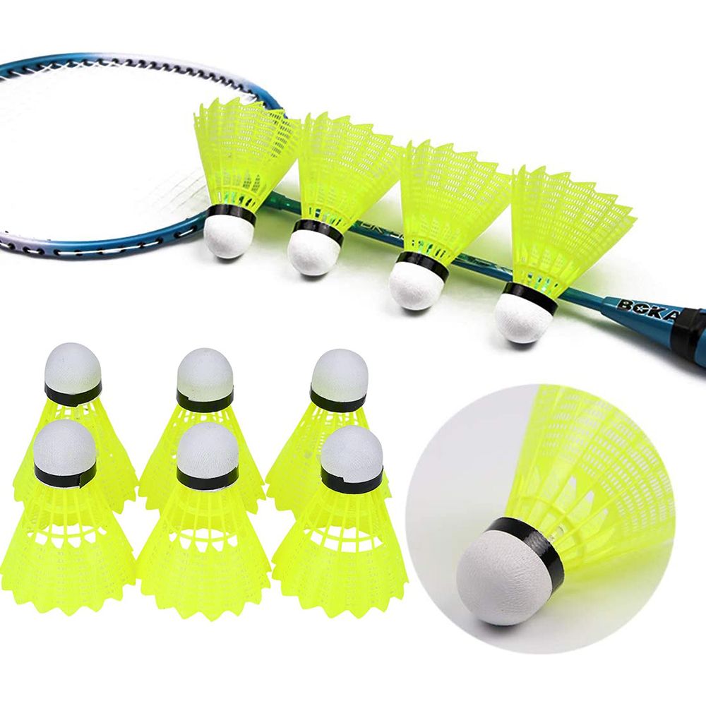 3/6/12Pcs Indoor Sports Stable - Feather Shuttlecock ulasan dan harga