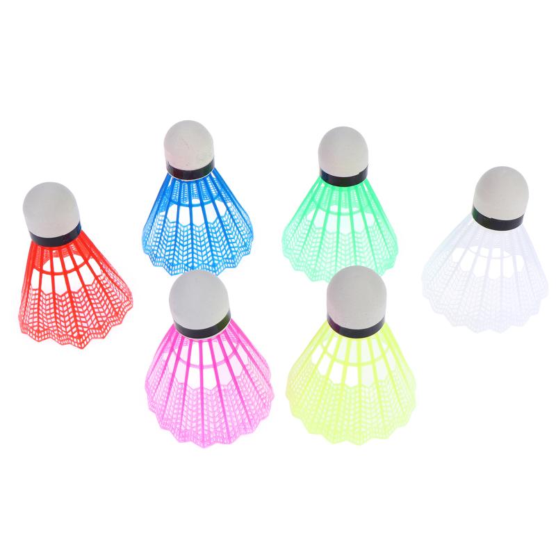 ~6/12Pack Durable Plastic Badm - Badminton Shuttlecock ulasan dan harga