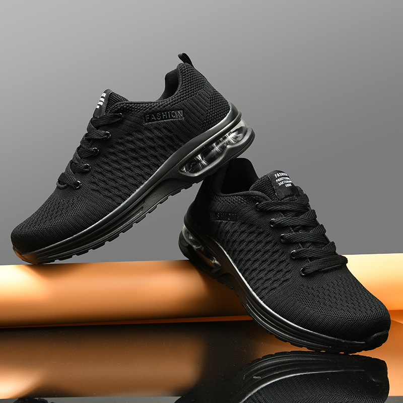 Men Running Shoes Lace Up Snea - Badminton Shoes Men ulasan dan harga