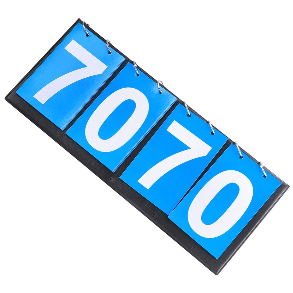 Portable Blue 4‑Digit Scoreboa - Scoreboard Digital ulasan dan harga