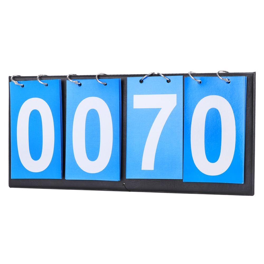 Portable Blue 4‑Digit Scoreboa - Scoreboard Digital ulasan dan harga