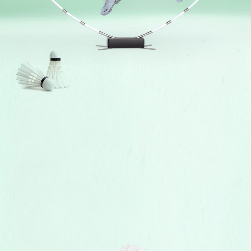 Standard Badminton Net Stand P - Badminton Net ulasan dan harga