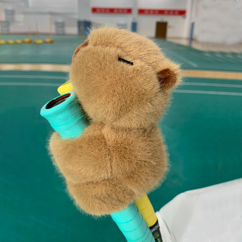 Cute Capybara Badminton Racket - Badminton Grip ulasan dan harga