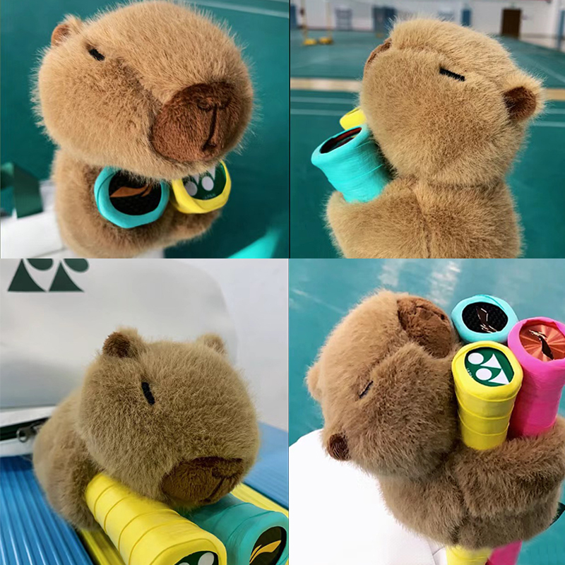 Cute Capybara Badminton Racket - Badminton Grip ulasan dan harga
