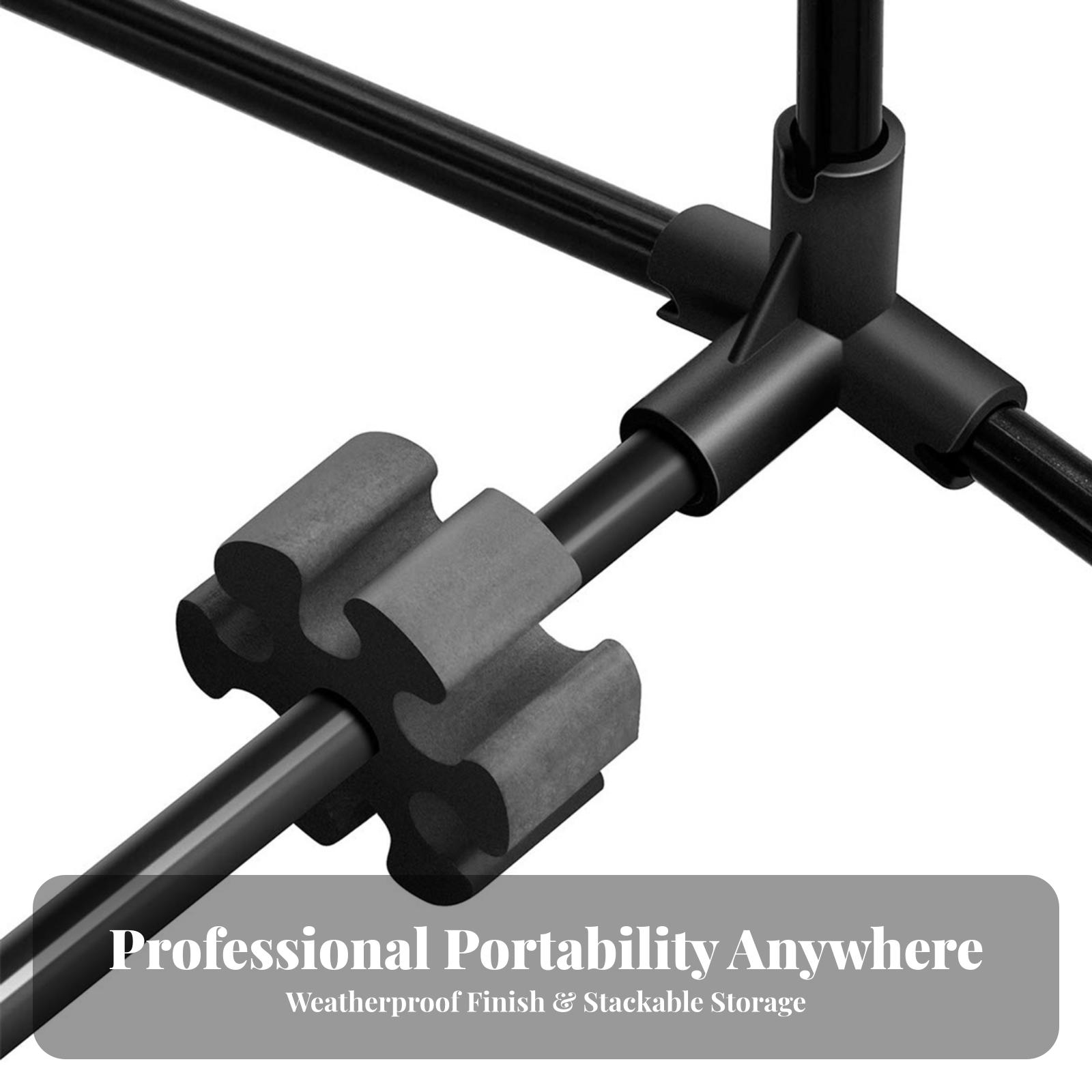 Black PVC Sports Net Connector - Badminton Net ulasan dan harga