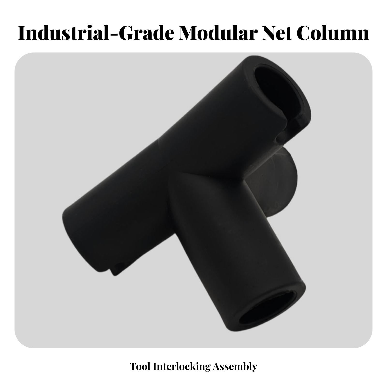 Black PVC Sports Net Connector - Badminton Net ulasan dan harga
