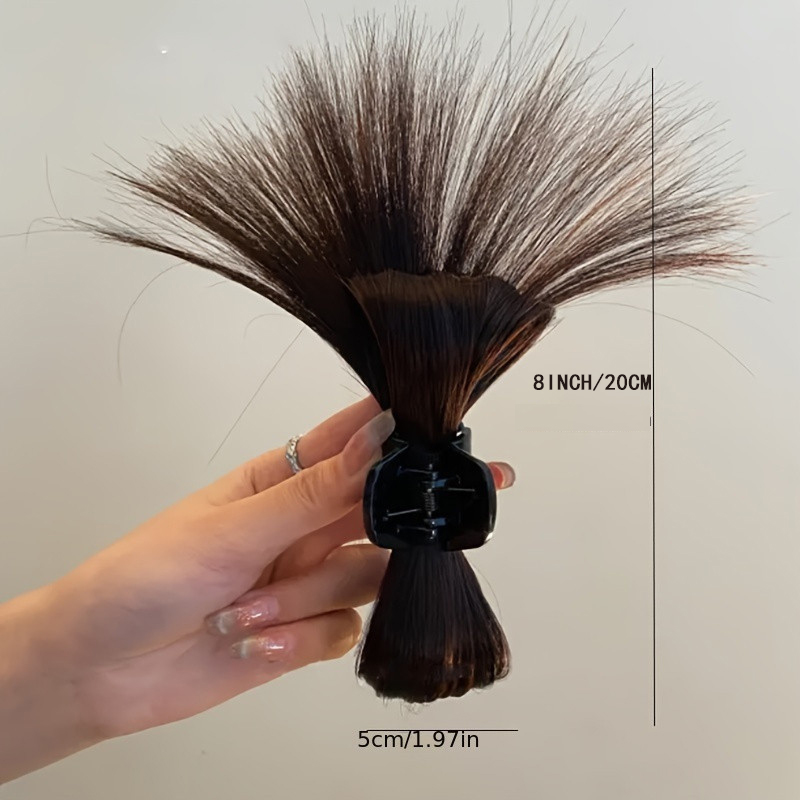 Synthetic  Women Half-tie Hair - Feather Shuttlecock ulasan dan harga