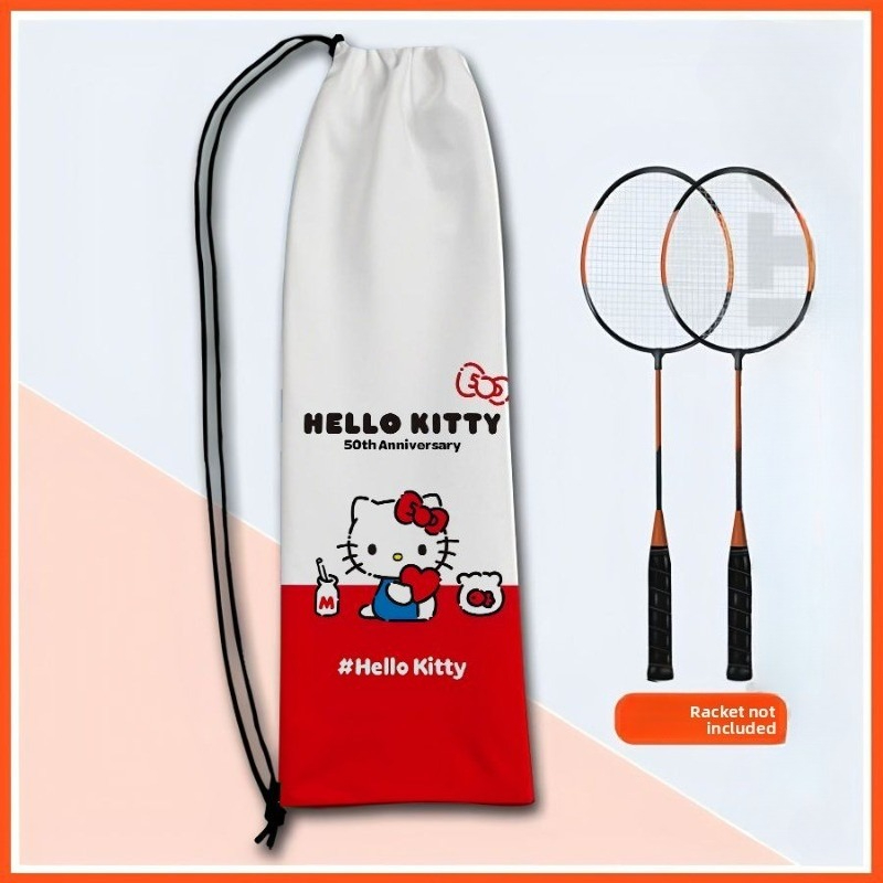 Cute Hello Kitty 50th Annivers - Badminton Bag ulasan dan harga