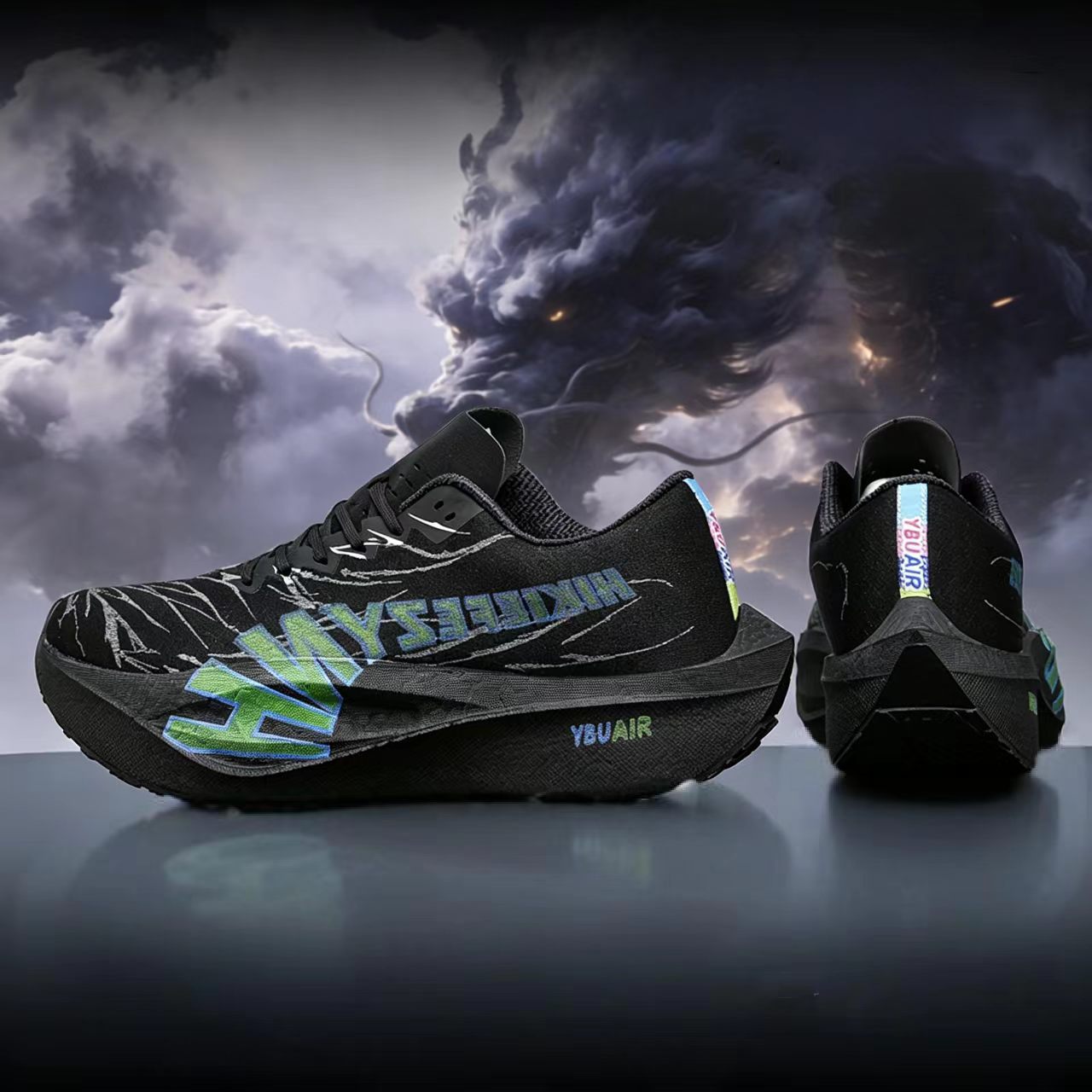 Men Carbon Plate Running Shoes - Badminton Shoes ulasan dan harga